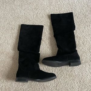 Black Steve Madden Balen Boots